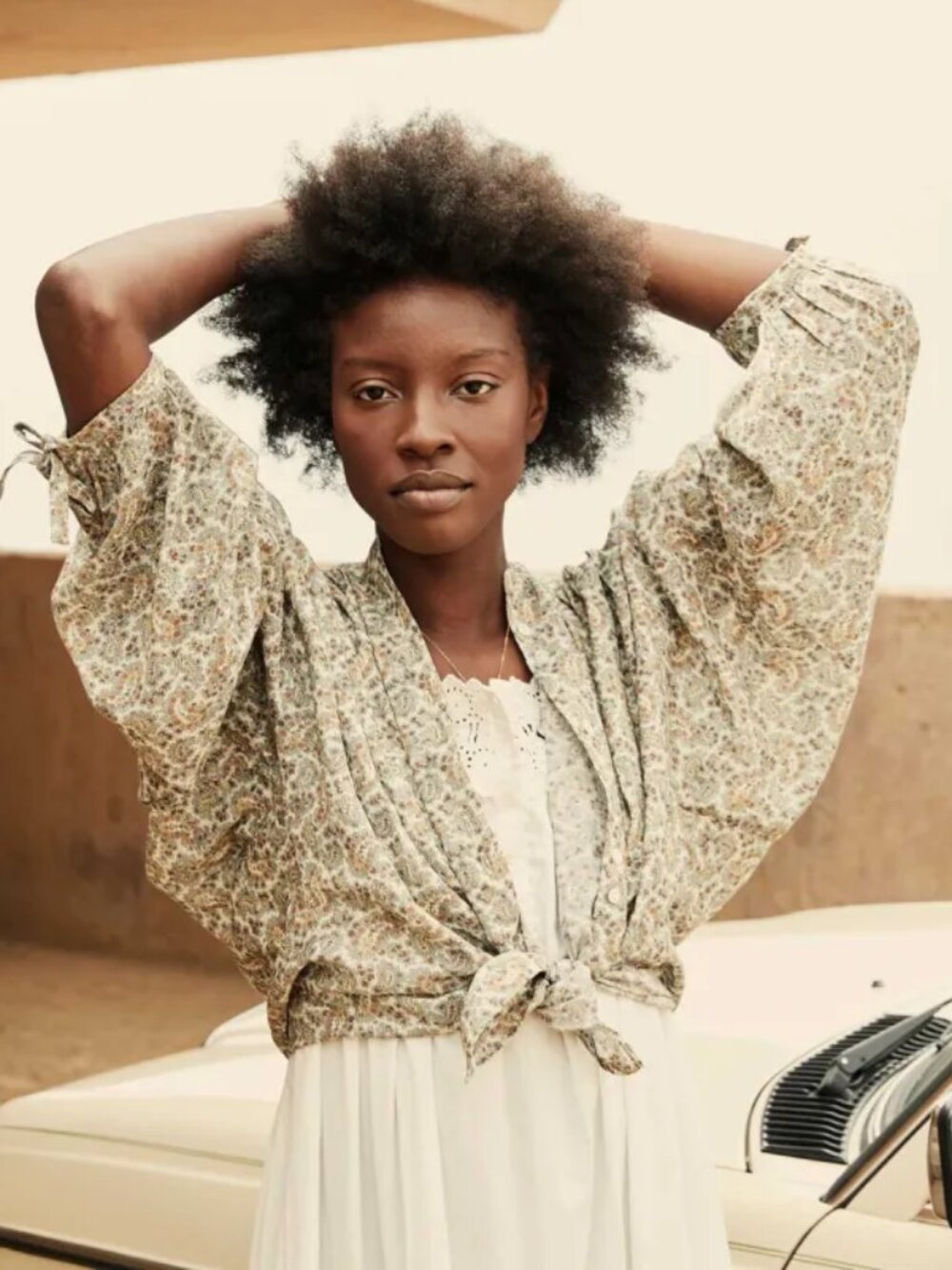 Doen Paisley O'Keefe blouse
